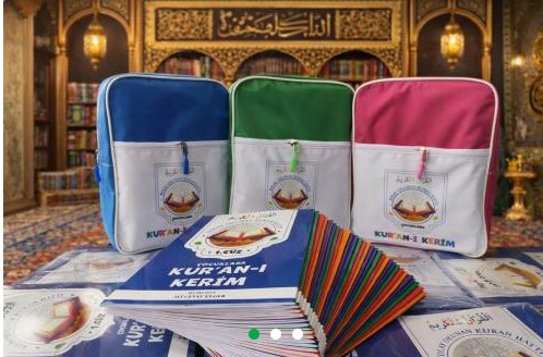 Çocuklar için 30 cüz Kuranı Kerim seti